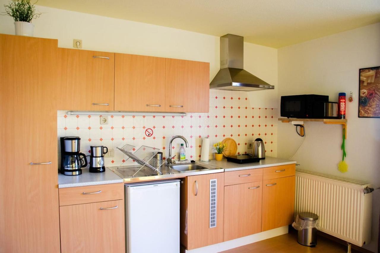 Apartamento Weitblick-Loft Mit Terrasse Rostock Exterior foto
